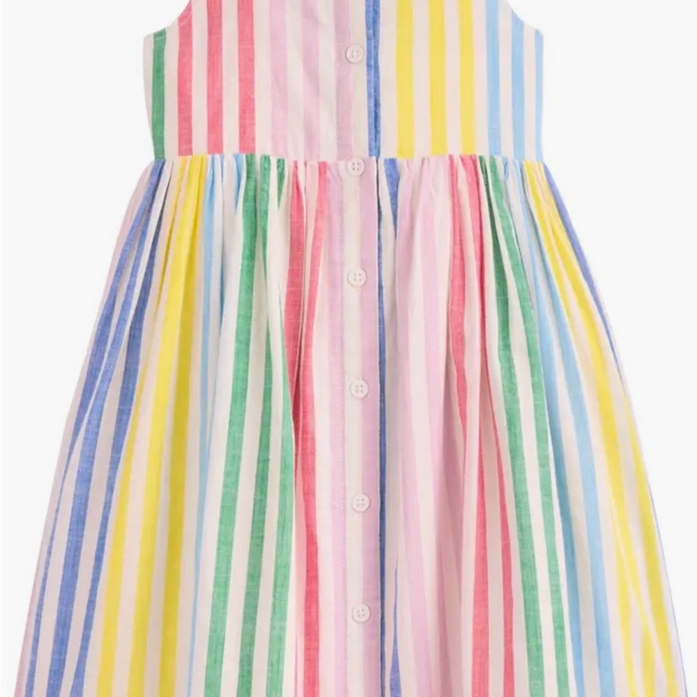 Mini Boden Colorful Striped Dress